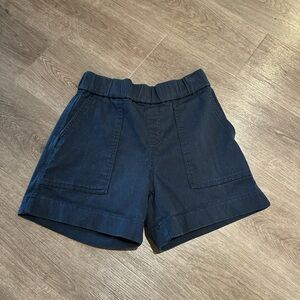 Lee High Waist Blue Shorts Relaxed Fit